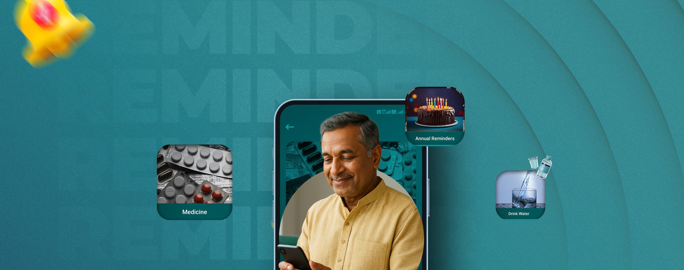 Carvaan App | Reminders & Alerts - Set Daily Helpful Reminders with Songs & Bhajans