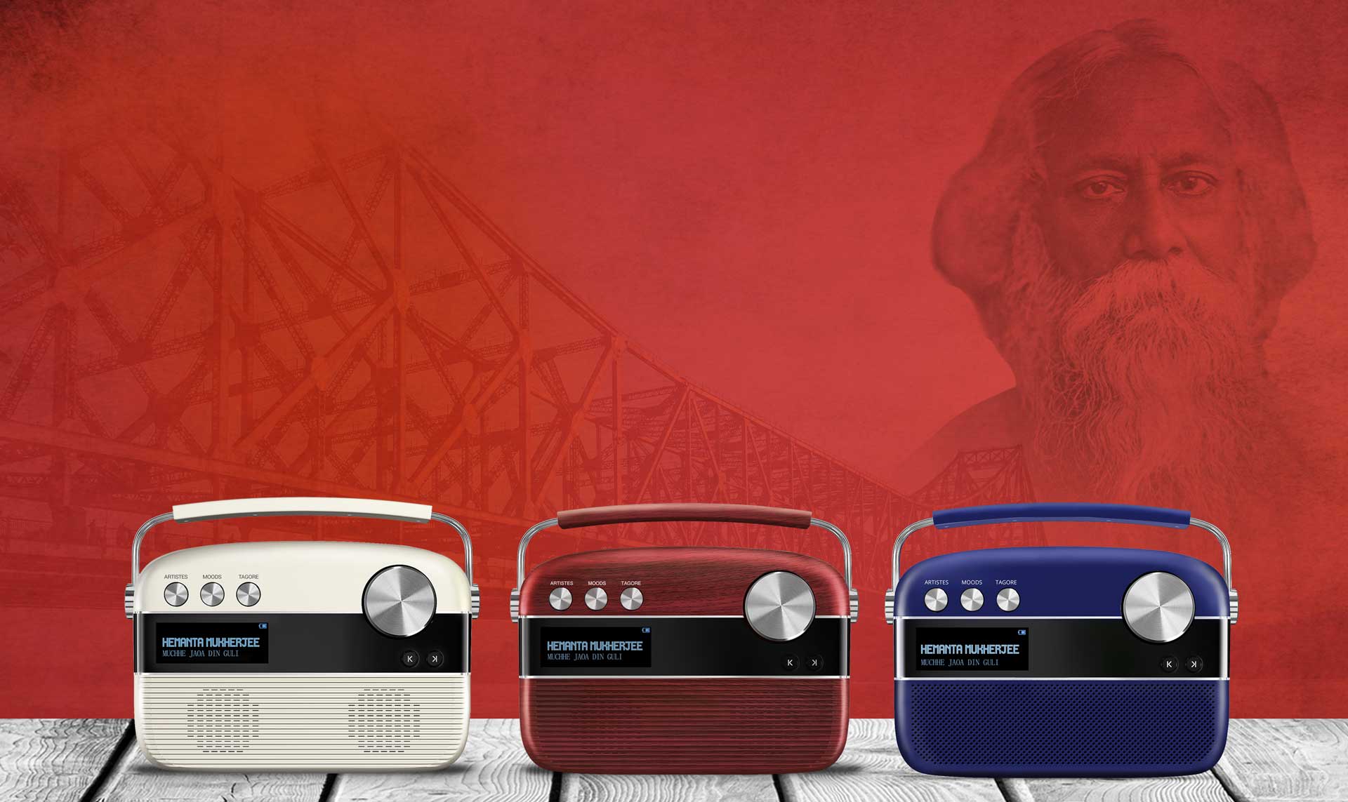 saregama carvaan porcelain white