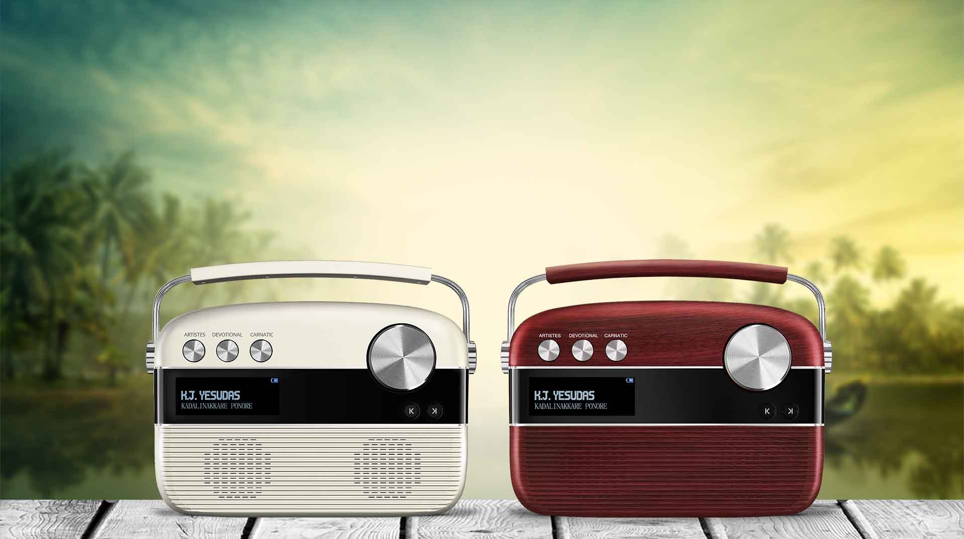 saregama carvaan porcelain white