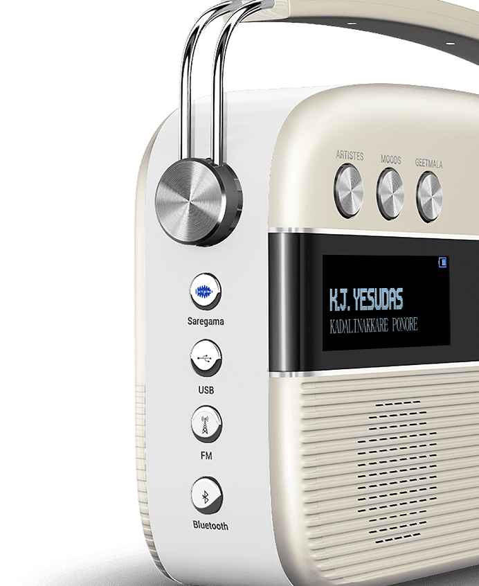 saregama carvaan malayalam side view