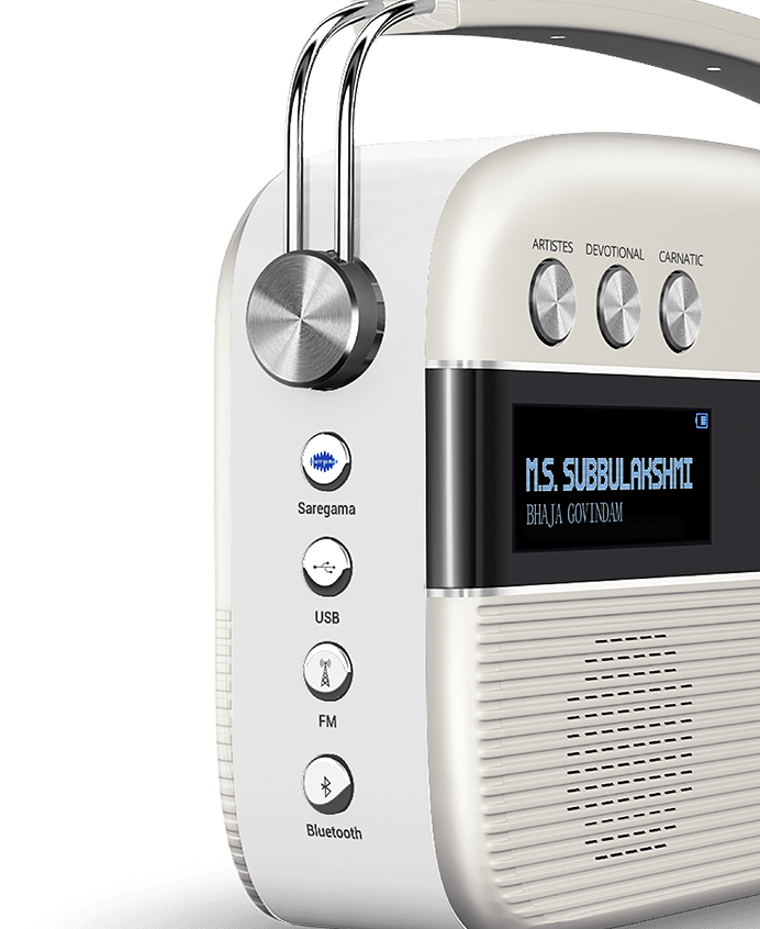 saregama carvaan side view