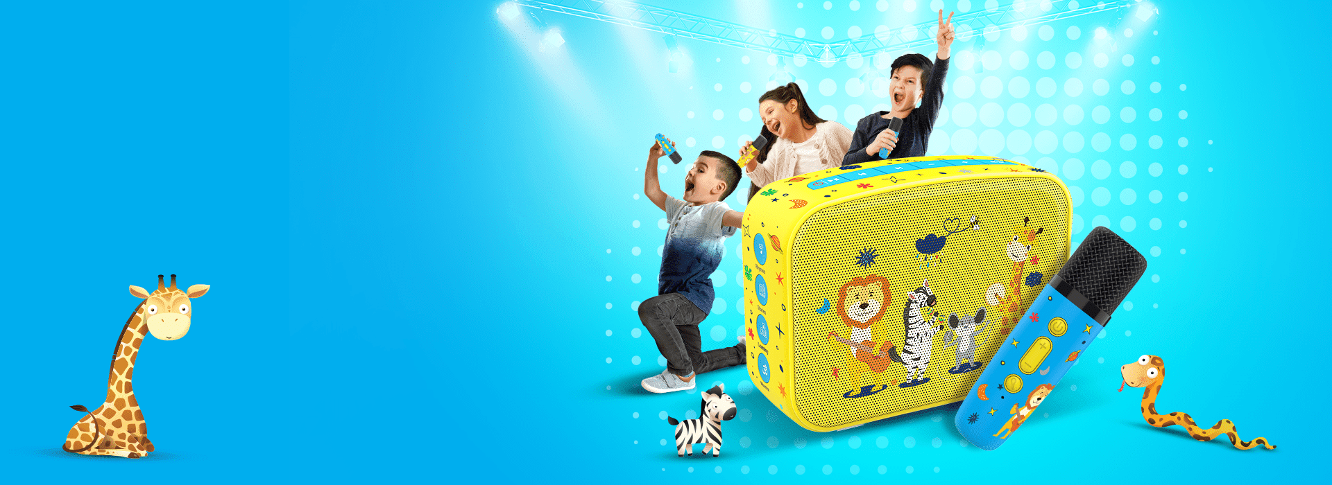 carvaan mini kids with mic